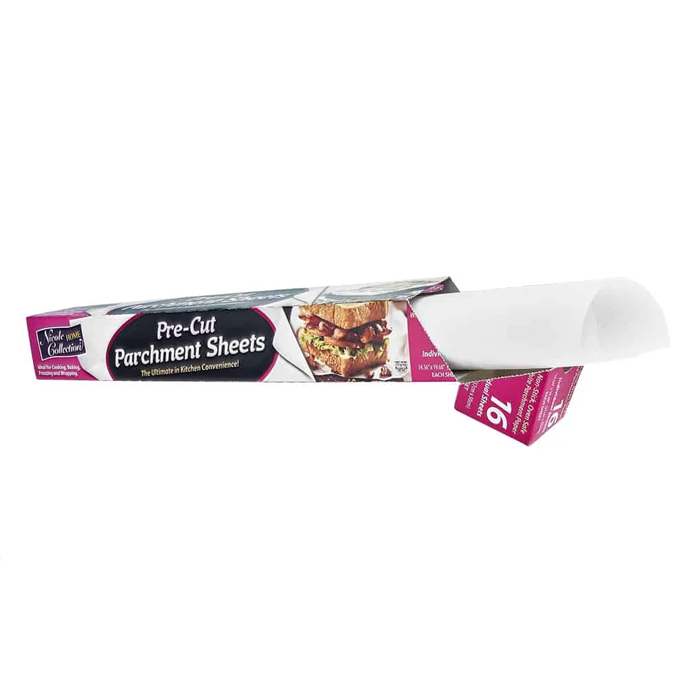 Premium  14.5" x 19.6" Pre-Cut Parchment Paper