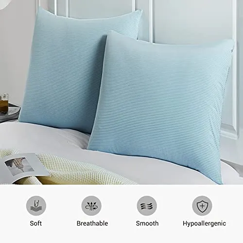 Premium Silky Super Cooling Decorative Pillowcases Arc-chill Extreme Q Max 0.5 of 2 Pack