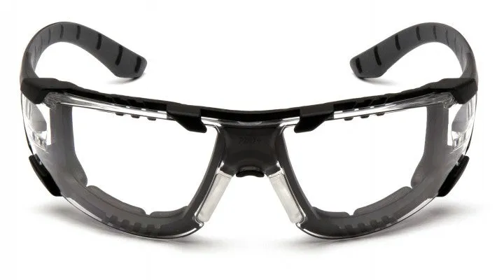 Protective Glasses - Pyramex Endeavor Plus Clear Anti-Fog with Foam Padding SBG9610STMFP