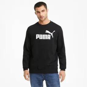 Puma Mens Ess  2 Col Big Logo Crew - Puma Black