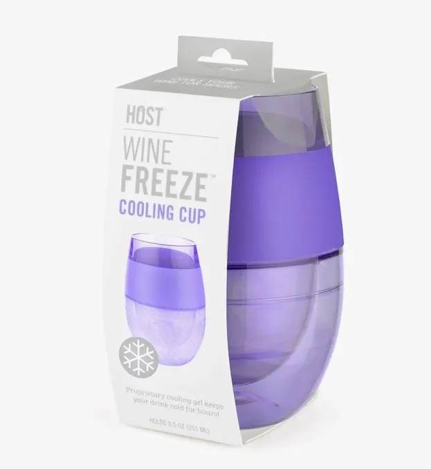 Purple FREEZE Wine Cup