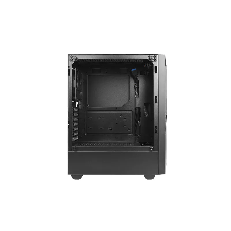 Raidmax X627Tbf Atx|Micro-Atx|Itx Argb Mid-Tower Gaming Chassis - Black