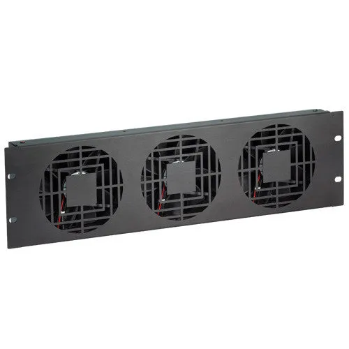 Raxxess NAF33QBA  3 RU Quiet Triple Fan Panels