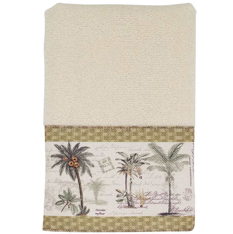 Royal Palm Velour Towel Set