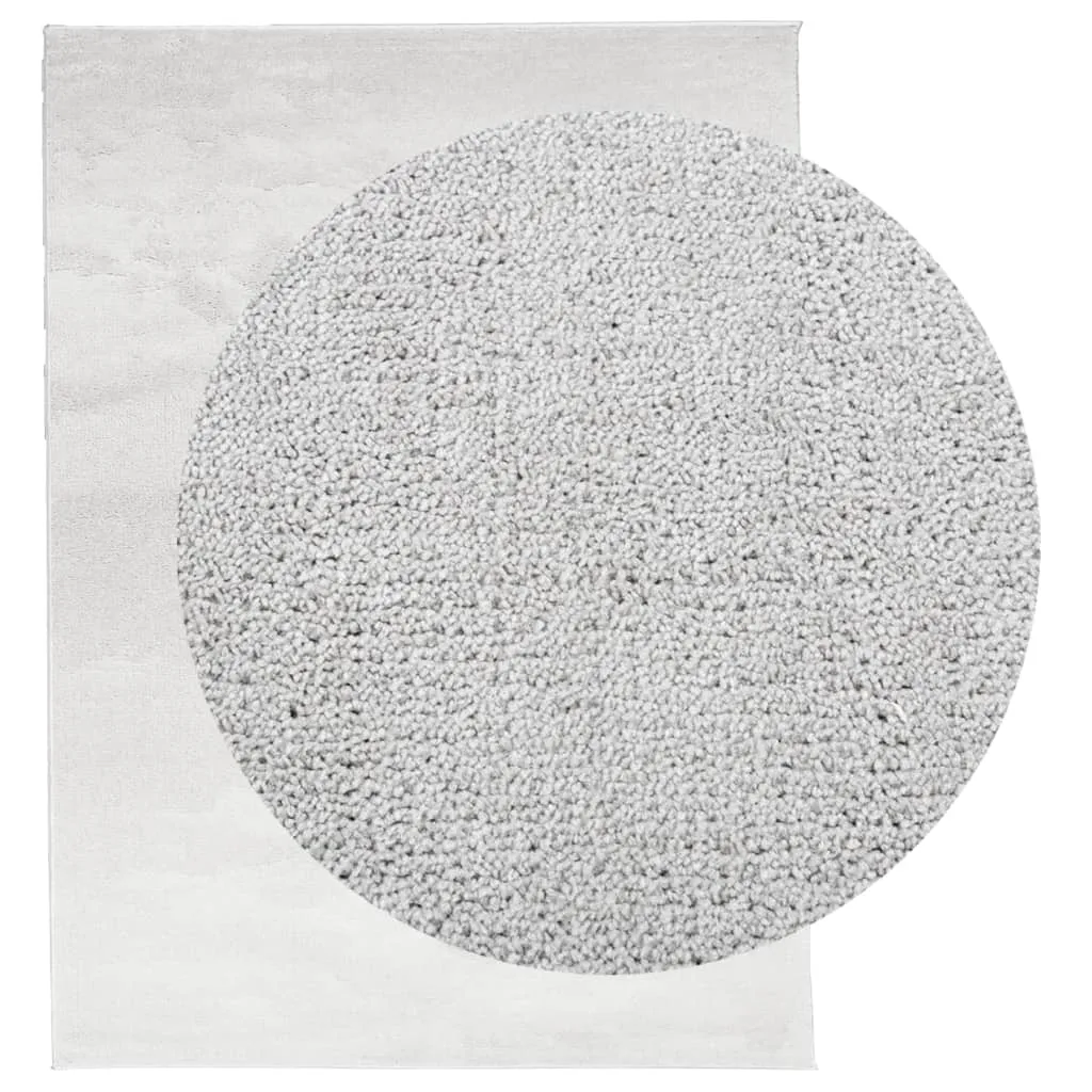 Rug OVIEDO Short Pile Grey 240x340 cm