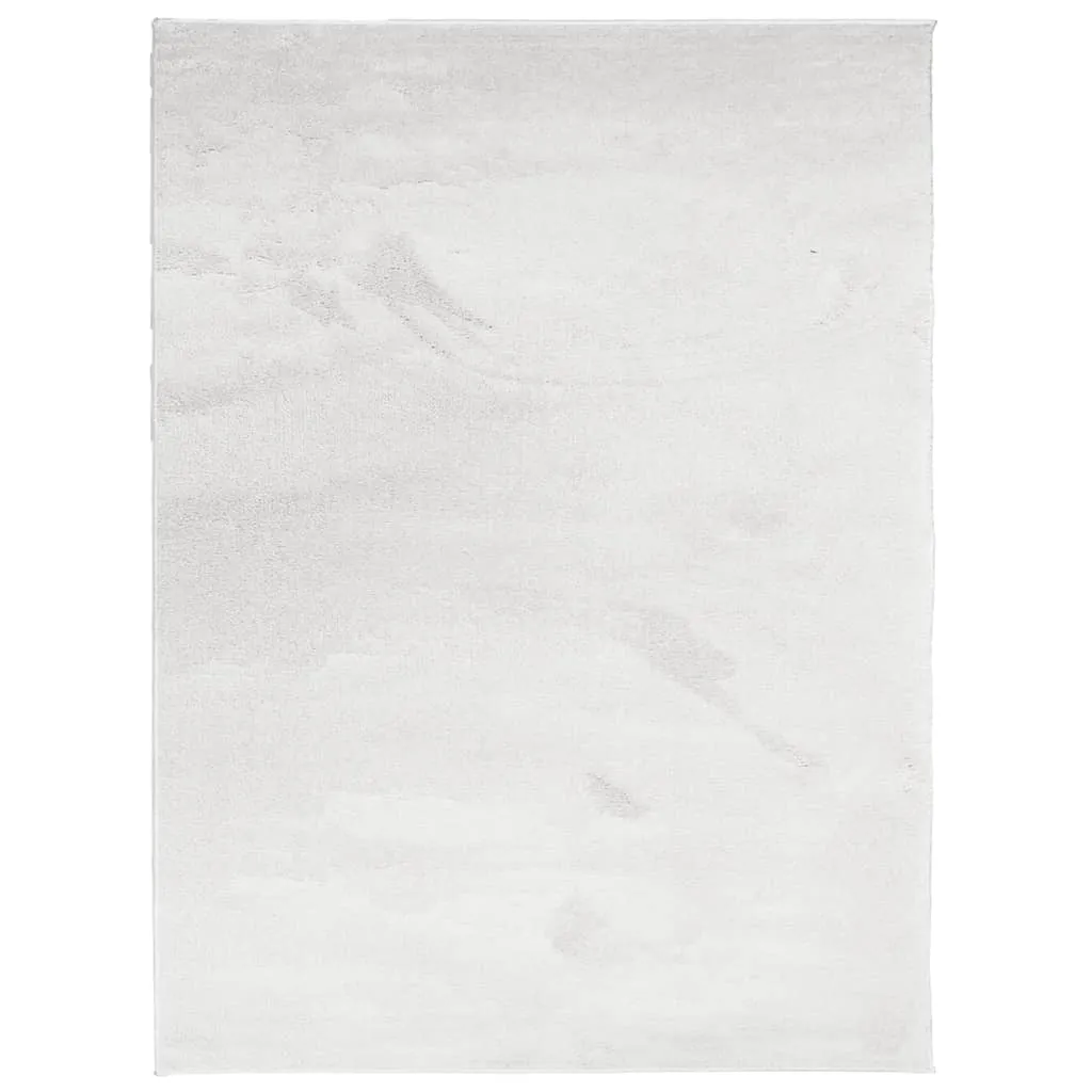 Rug OVIEDO Short Pile Grey 240x340 cm