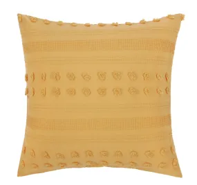 Sans Sovci European Pillowcase Ochre