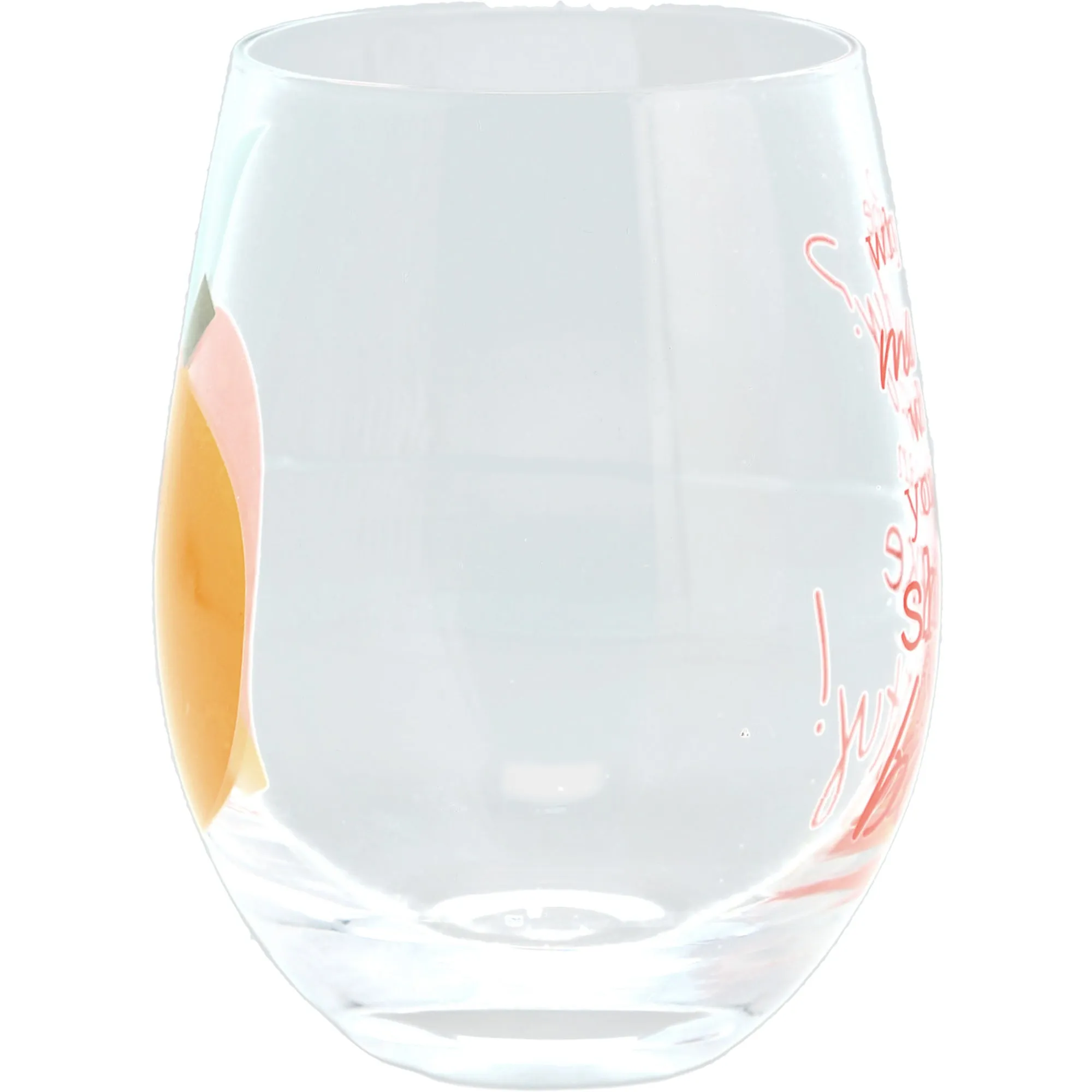 Shake Your Booty 18 oz Stemless Wine Glass