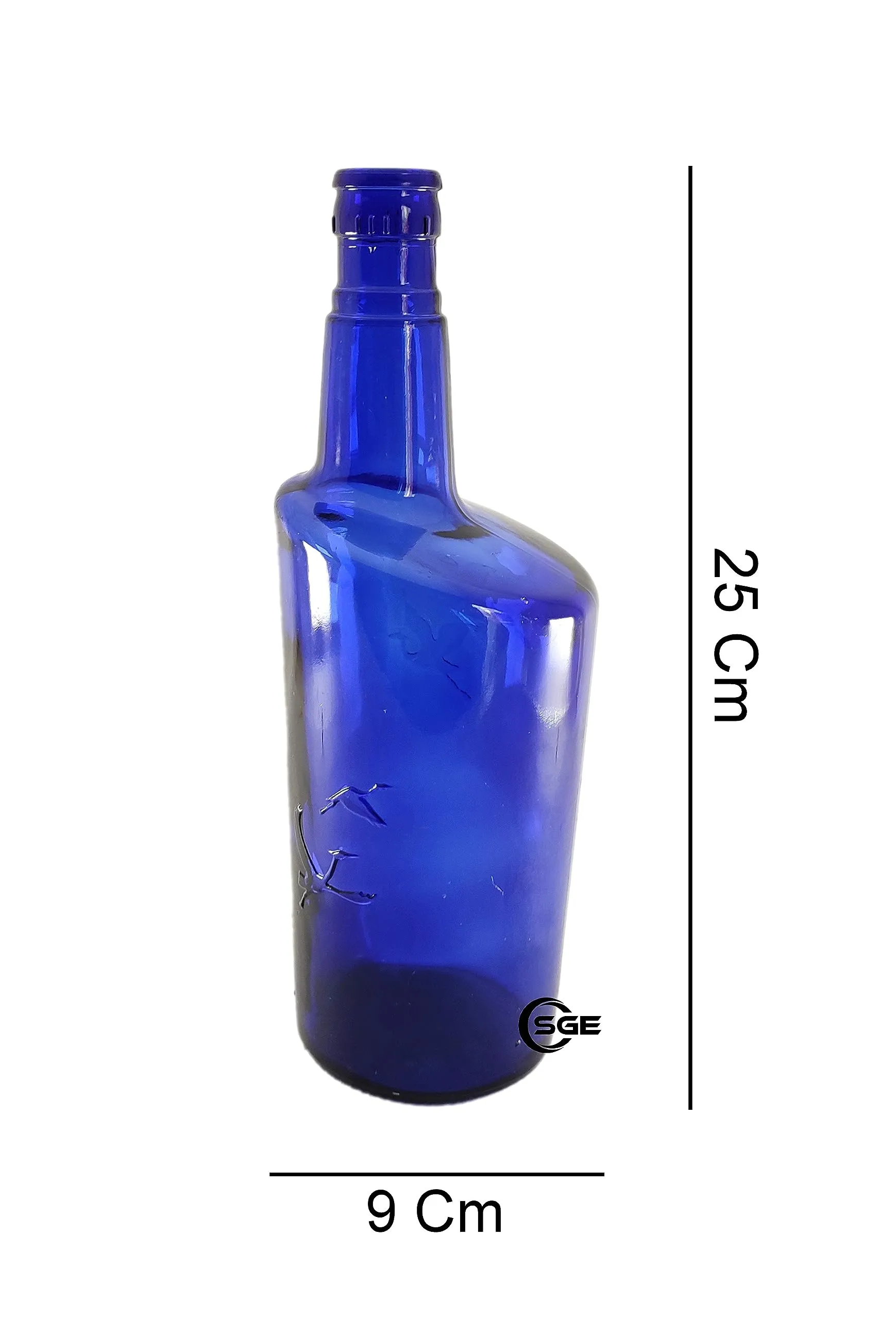 SHREE SAGAR EXPORTS - Home Decorative Money Planter Bottle - Blue Plant Bottle – Blue Planter Bottle Decor - Indoor Decoration Blue Glass Bottle – Indian Blue Glass Bottle