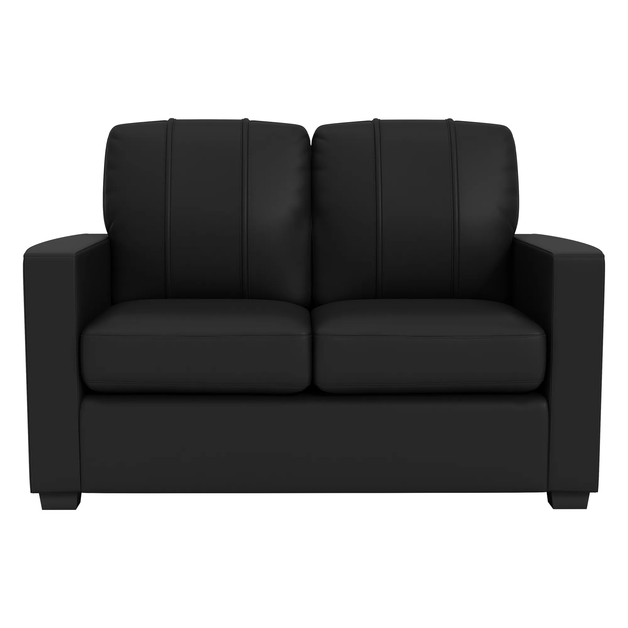 Silver Loveseat with Camaro Logo