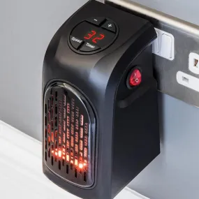 Simple Electric Wall Socket Heater Fan