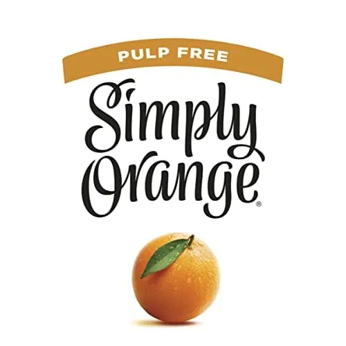 Simply Orange Juice, 52 fl oz, 100% Juice Not from Concentrate, Pulp Free