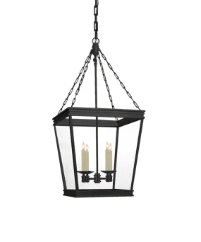 Small Launceton Hanging Lantern, Bronze