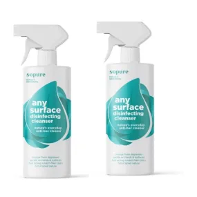 SoPure Any Surface Disinfecting Cleanser 500ml (2 PACK)