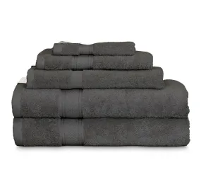 St Regis 5 Piece 600GSM Cotton Towel Set Charcoal