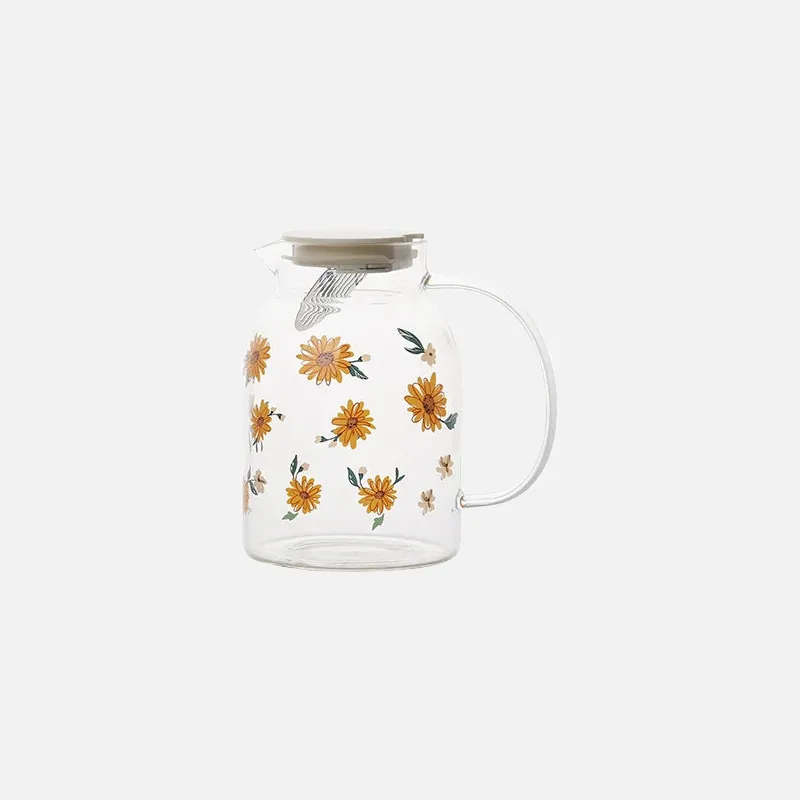 Sunflower Pitcher & Cup