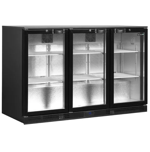 Tefcold Triple Door Bottle Cooler Hinged Doors - DB301H