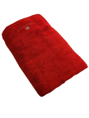 The Cotton Luxury Bath Towel - Rosso Ciliegia