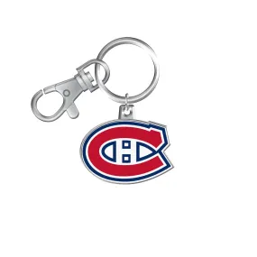 The Sports Vault NHL Montreal Canadiens Logo Keychain