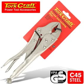 TORK CRAFT PLIER LOCKING W/CURVED JAW 254MM TC570254