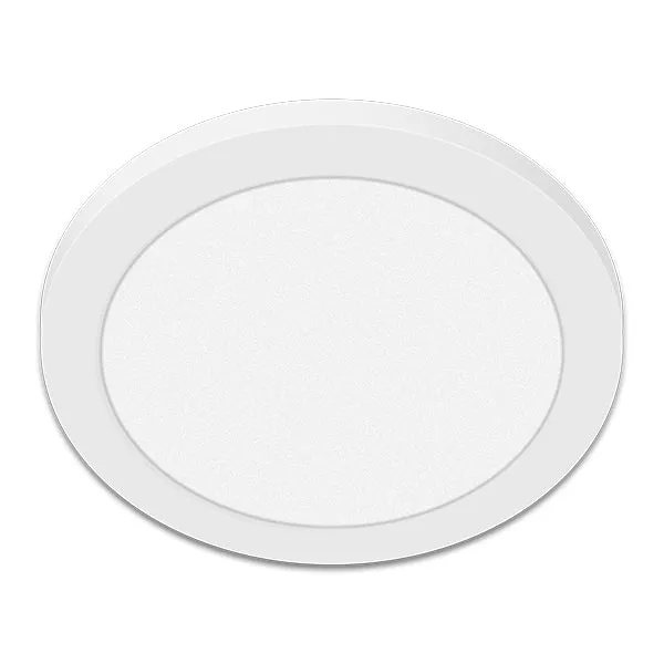 Trace-Lite FJX-R12-24-3K - LED Surface Mount Downlight - 12 inch - 24W - 120VAC - 3000K - White Finish