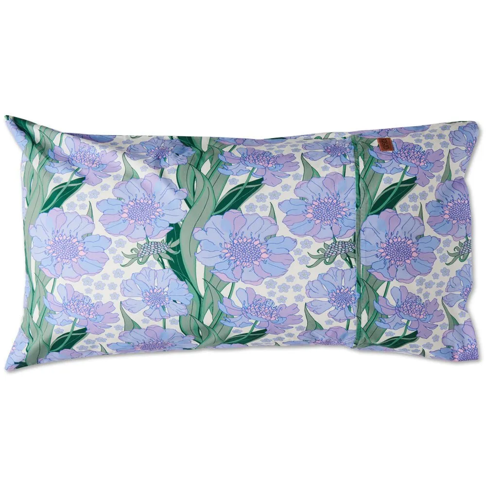 Tumbling Flowers Organic Cotton Pillowcase 2P Std Set