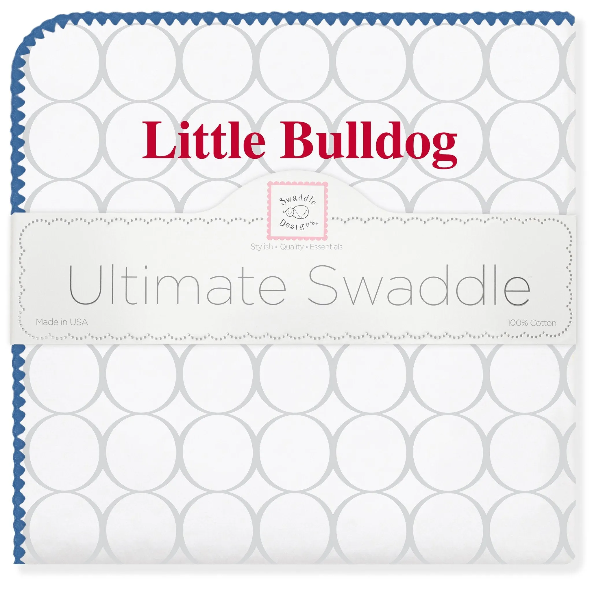 Ultimate Swaddle Blanket - Louisiana Tech - Little Bulldog