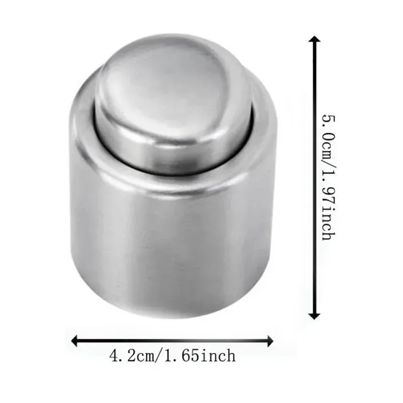 Vacuum Stainless Steel Wine Bottle Stopper