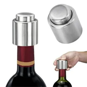 Vacuum Stainless Steel Wine Bottle Stopper