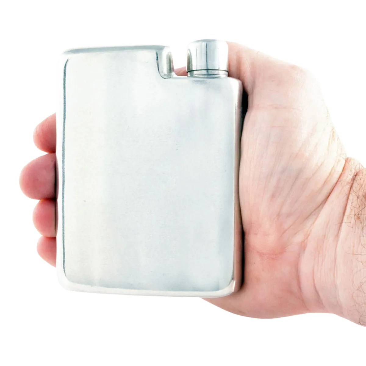 Vagabond House Classic Pewter Flask