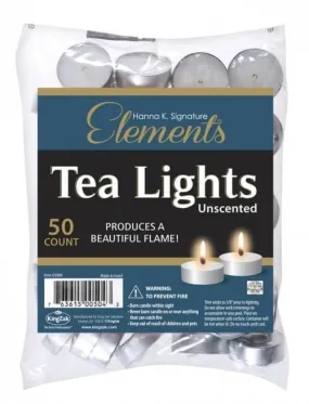 Wax Unscented Tealights