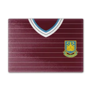 West Ham United 1987 Home Chopping Board