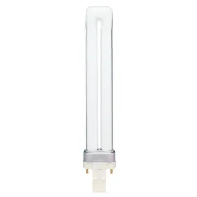 Westinghouse 0611800 13 Watt Compact Fluorescent Single Twin Pin-Based Tube - 3500 Kelvin - Cool White - 900 Lumens - GX23 Base - Box