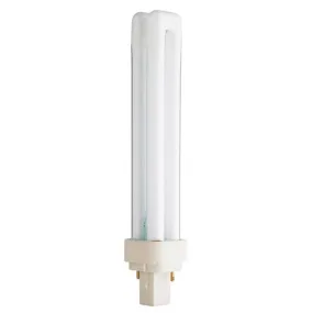 Westinghouse 0612900 18 Watt Compact Fluorescent Double Twin Pin-Based Tube - 4100 Kelvin - Cool White - 1250 Lumens - G24d-2 Base - Box