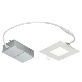 Westinghouse 5189000 4-Inch Slim Square Recessed LED Downlight - 10 Watt - 5000 Kelvin - ENERGY STAR