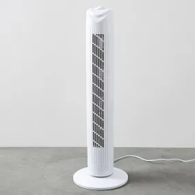 White Oscillating Tower Fan TARTF19 / Auto Oscillation