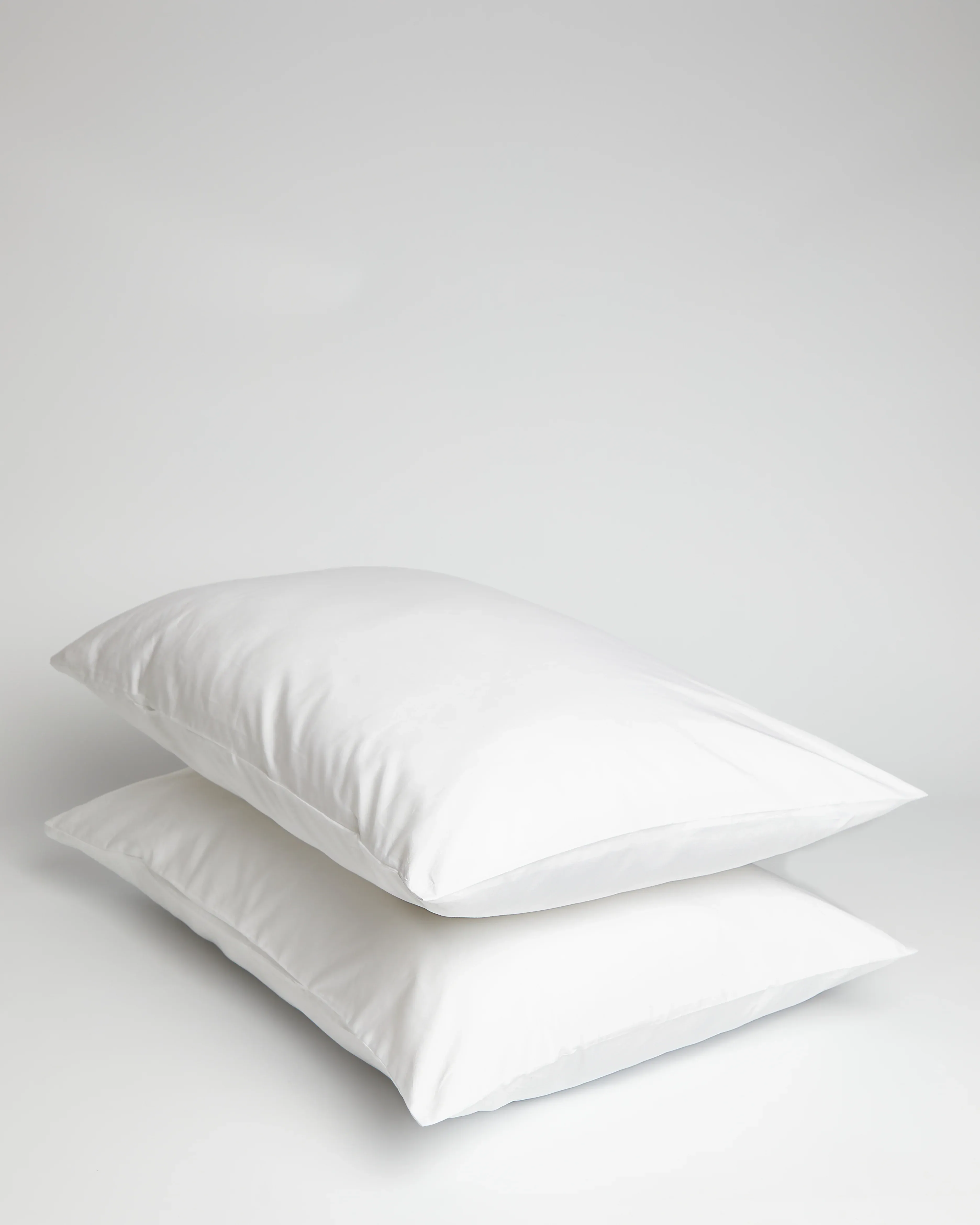 White Sateen Pillowcase Set