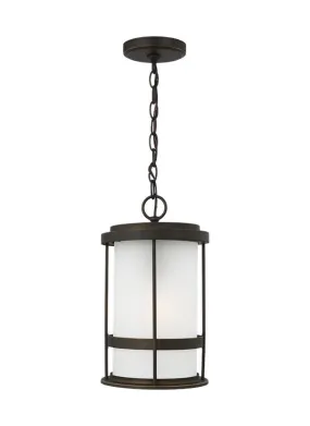 Wilburn Collection - One Light Outdoor Pendant Lantern | Finish: Antique Bronze - 6290901-71