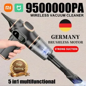 XIAOMI Digital Car Vacuum Cleaner 9500000 Pa Mini Wireless Automobile Handheld Multi Uses Household Powerful Cleaning Appliances